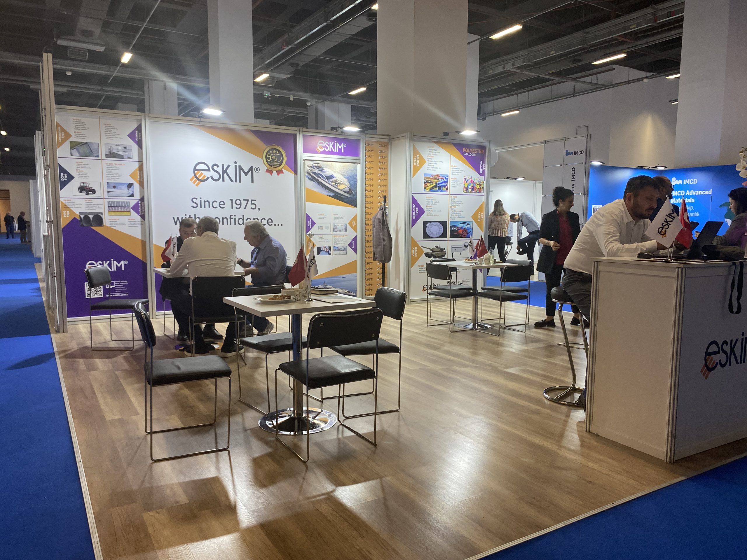 MEET4COMPOSITE 2024 / Eskim Kimya Fuar Tasarımlarıyla Göz Önünde