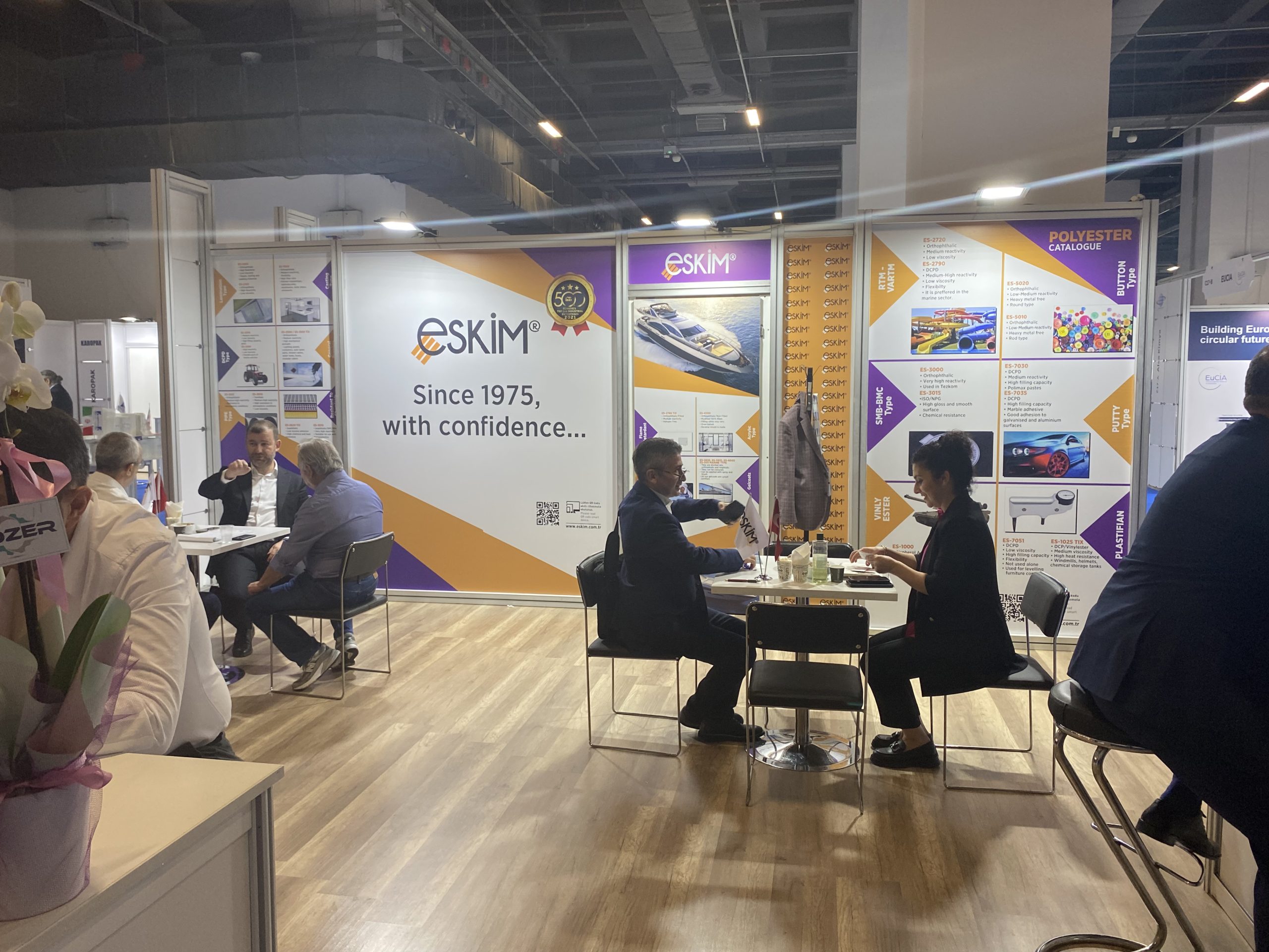 MEET4COMPOSITE 2024 / Eskim Kimya Fuar Tasarımlarıyla Göz Önünde
