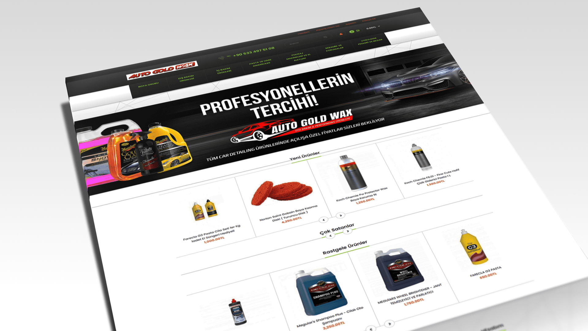 Autogoldwax, E-Ticaret Altyapısını Dinamik İşler İle Güçlendirdi!