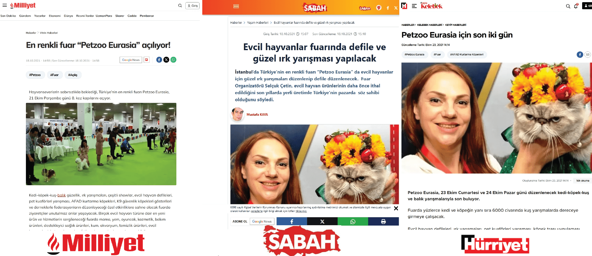 Petzoo Eurasia Fuarı Pr Çalışmalarıyla Göz Kamaştırdı.